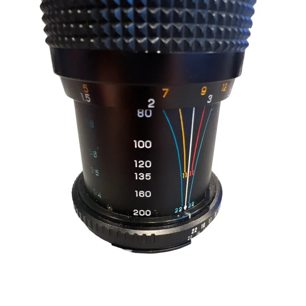 Promaster Spectrum 7 MC‎ UV 52MM Zoom 80-200 mm Lens With Cover UNTESTED